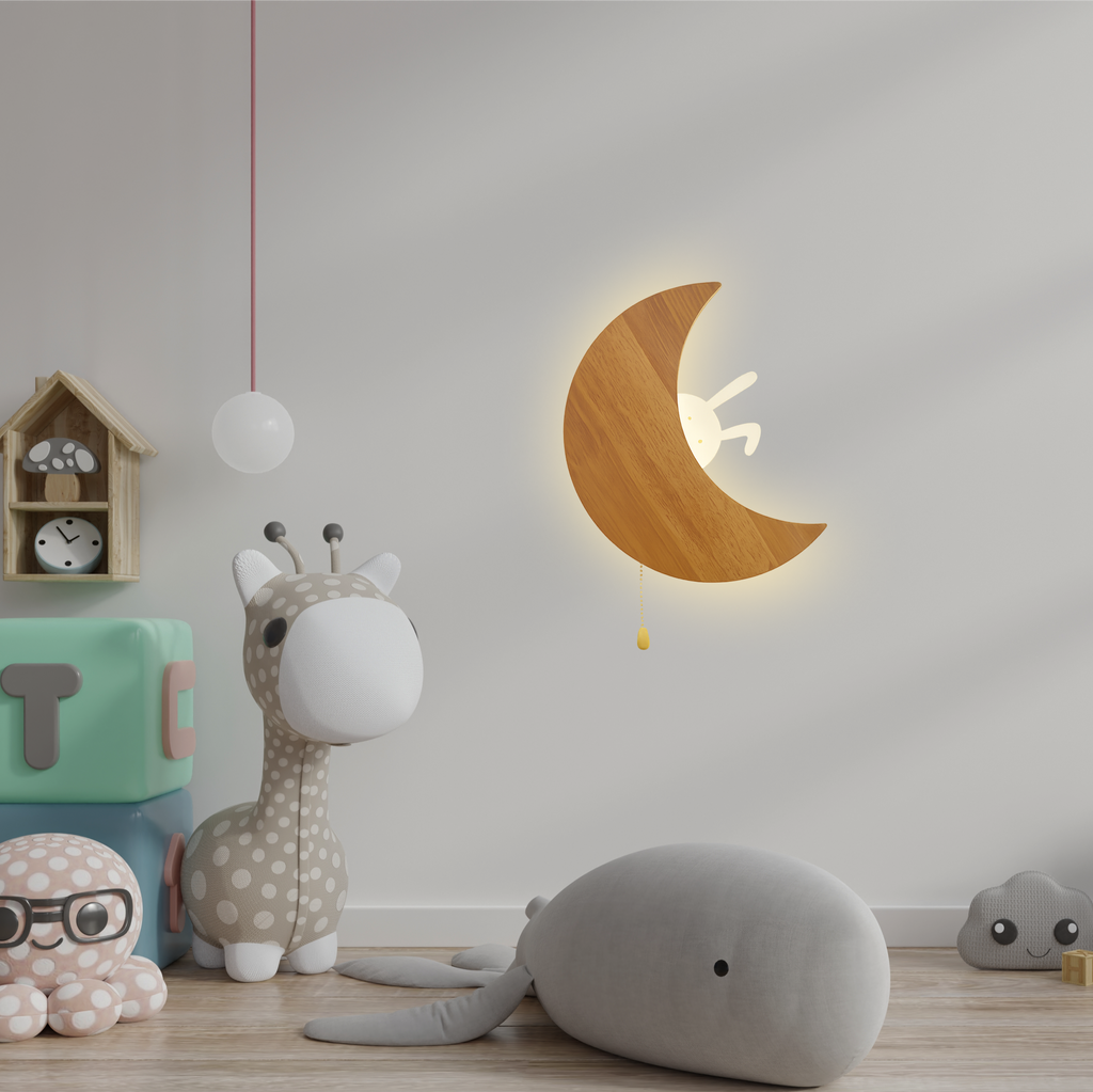 Bunny Moon wall lamp